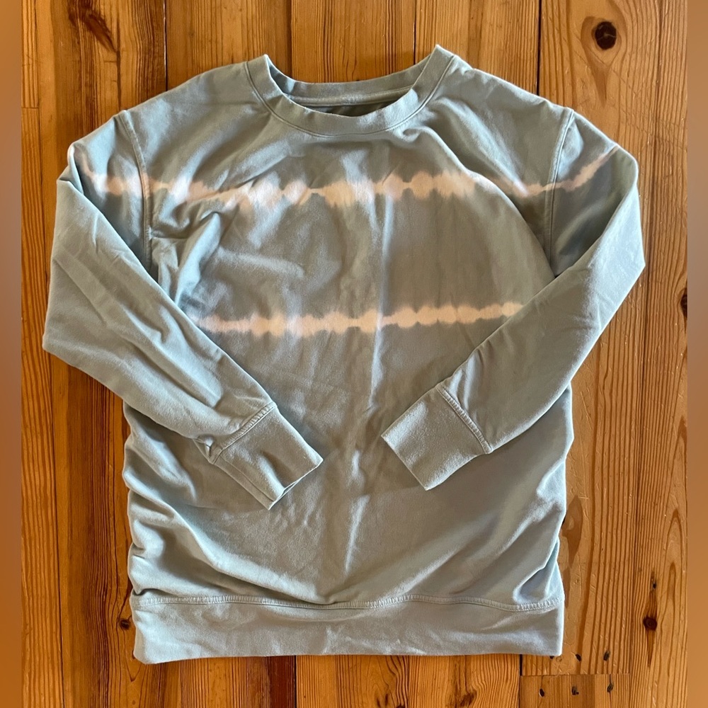 Isabel Blue Tie Dye Maternity Top